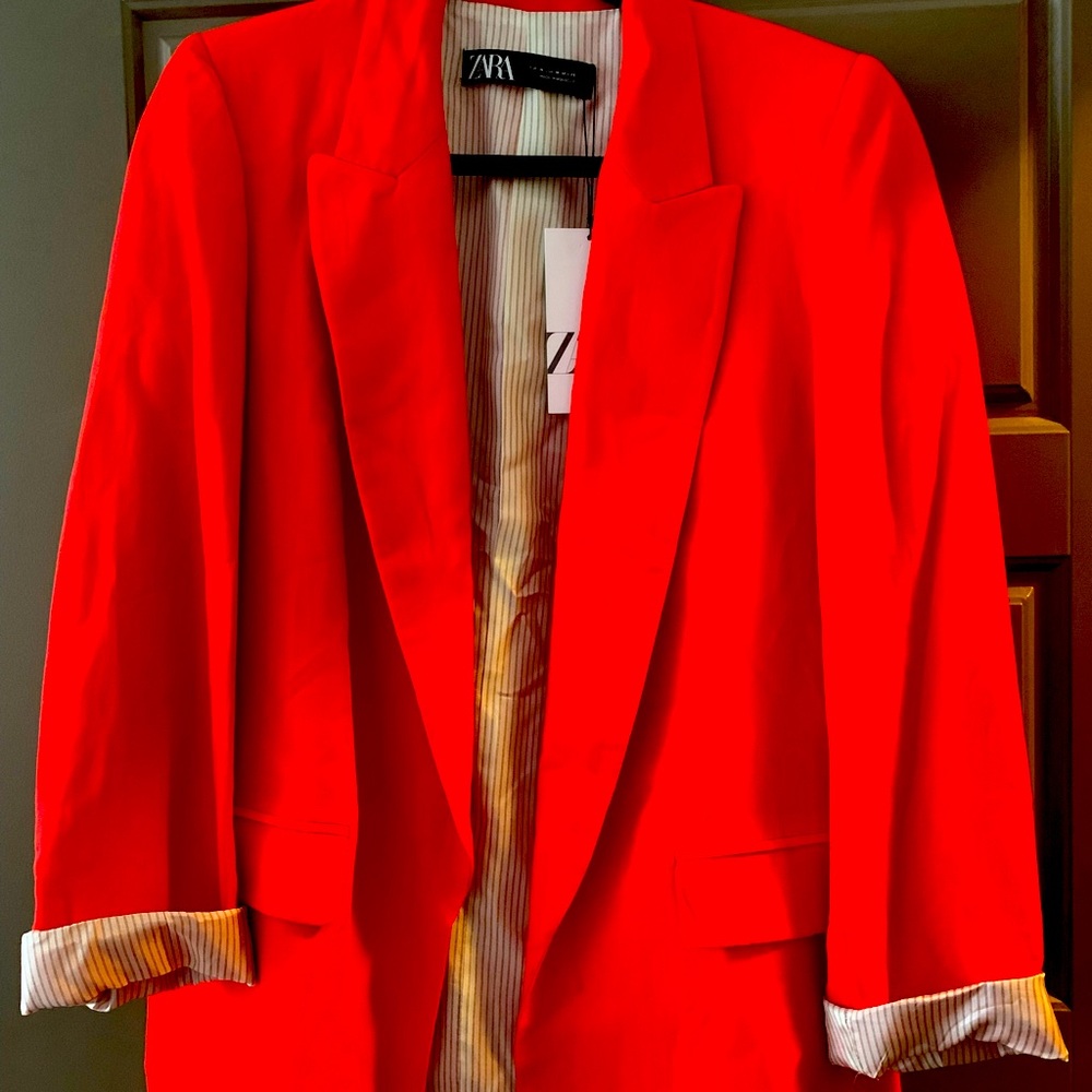 Zara Women’s Blazer in Red